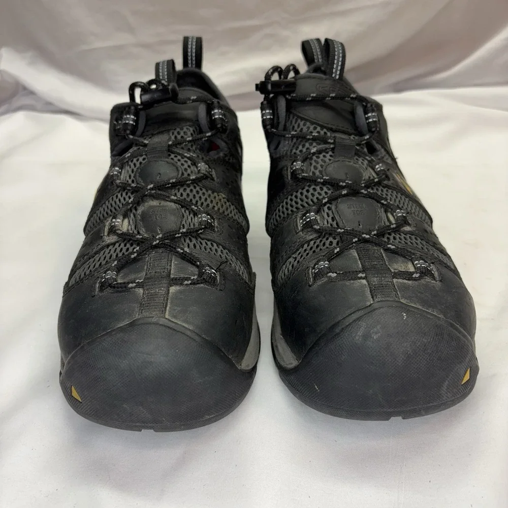 Keen Atlanta Cool II Steel Toe Men's US 10.5 D Black Gray Resistant Work Boots